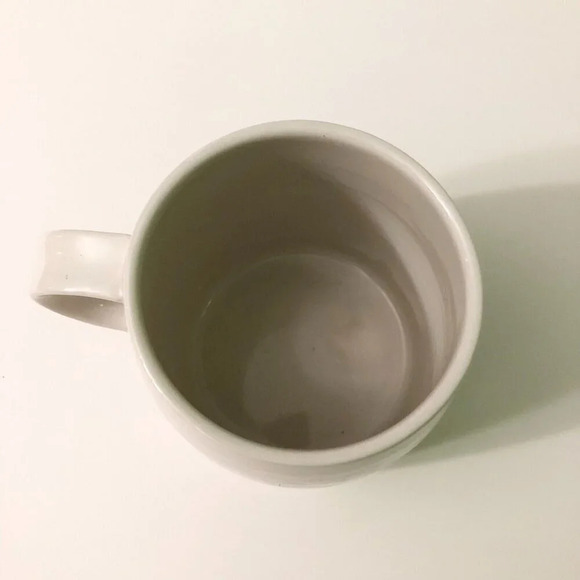 Anthropologie Starla M Halfmann Petal Monogram Letter C Initial Mug - Picture 8 of 12